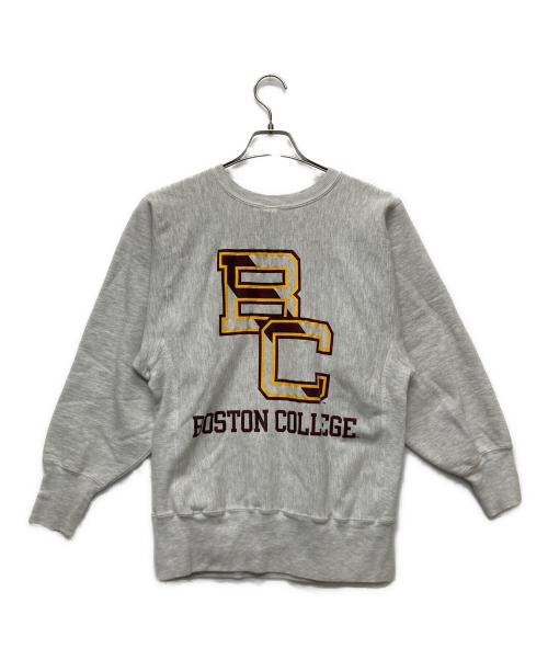 Champion REVERSE WEAVE（チャンピオン リバース ウィーブ）Champion REVERSE WEAVE (チャンピオン リバース ウィーブ) ヴィンテージクルーネックスウェット グレー サイズ:Ｍの古着・服飾アイテム