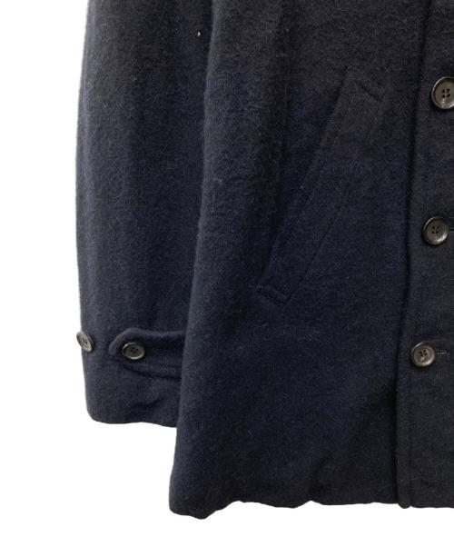 COMME des GARCONS HOMME DEUX（コムデギャルソン オム ドゥ）COMME des GARCONS HOMME DEUX (コムデギャルソン オム ドゥ) ウールピーコート/DJ-C004 ネイビー サイズ:Sの古着・服飾アイテム
