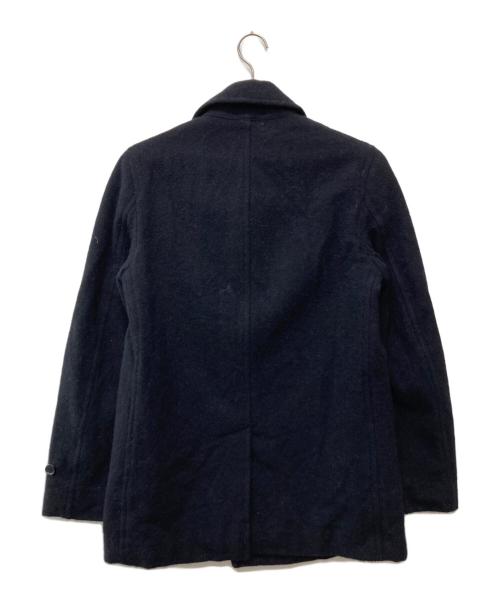 COMME des GARCONS HOMME DEUX（コムデギャルソン オム ドゥ）COMME des GARCONS HOMME DEUX (コムデギャルソン オム ドゥ) ウールピーコート/DJ-C004 ネイビー サイズ:Sの古着・服飾アイテム