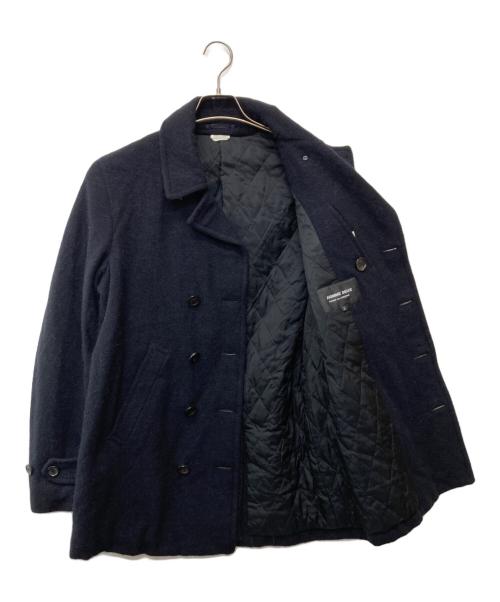 COMME des GARCONS HOMME DEUX（コムデギャルソン オム ドゥ）COMME des GARCONS HOMME DEUX (コムデギャルソン オム ドゥ) ウールピーコート/DJ-C004 ネイビー サイズ:Sの古着・服飾アイテム