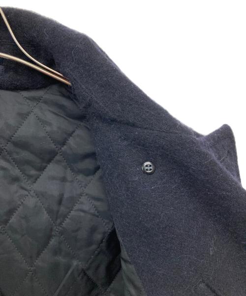COMME des GARCONS HOMME DEUX（コムデギャルソン オム ドゥ）COMME des GARCONS HOMME DEUX (コムデギャルソン オム ドゥ) ウールピーコート/DJ-C004 ネイビー サイズ:Sの古着・服飾アイテム
