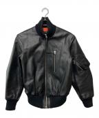 MORGAN MEMPHIS BELLEモーガン メンフィス ベル）の古着「ドイツ空軍タイプレザージャケット」｜ブラック