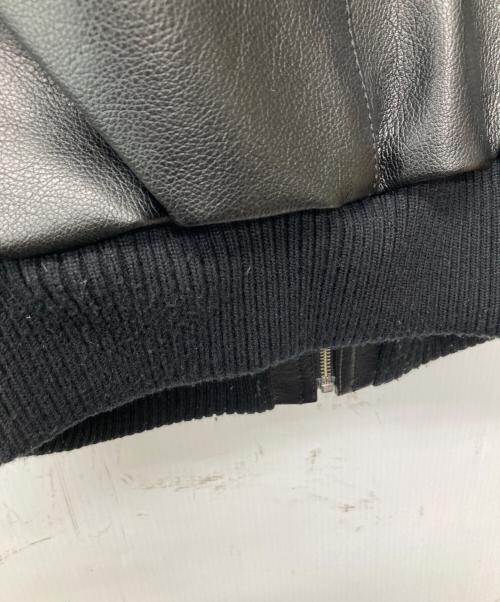 MORGAN MEMPHIS BELLE（モーガン メンフィス ベル）MORGAN MEMPHIS BELLE (モーガン メンフィス ベル) ドイツ空軍タイプレザージャケット ブラック サイズ:Sの古着・服飾アイテム