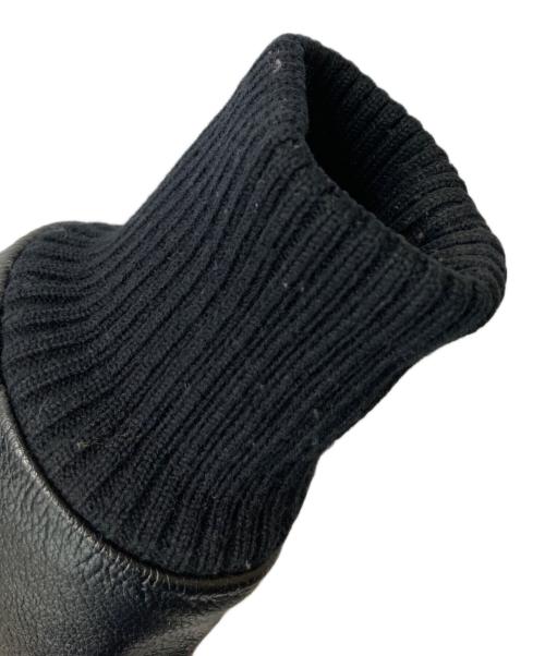 MORGAN MEMPHIS BELLE（モーガン メンフィス ベル）MORGAN MEMPHIS BELLE (モーガン メンフィス ベル) ドイツ空軍タイプレザージャケット ブラック サイズ:Sの古着・服飾アイテム