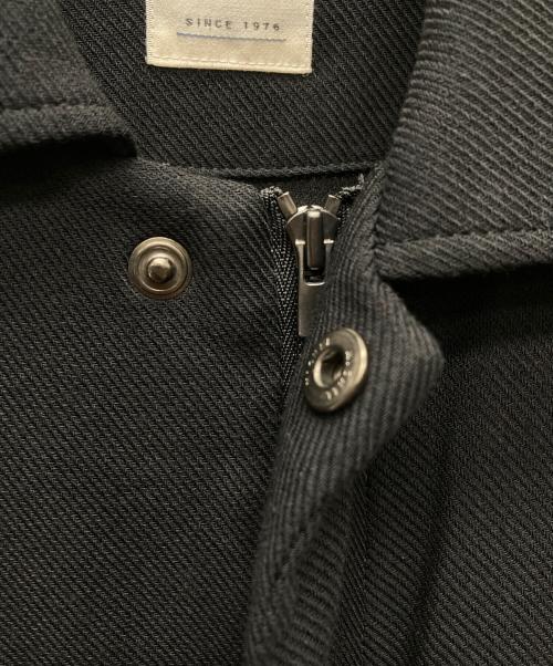 Ron Herman（ロンハーマン）Ron Herman (ロンハーマン) レーヨンジップアップシャツ ジャケット/3120700052 ブラック サイズ:Ｍの古着・服飾アイテム