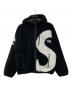 SUPREME（シュプリーム）の古着「S LOGO HOODED FLEECE JACKET/NT62004I」｜ブラック