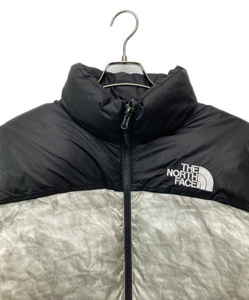 SUPREME（シュプリーム）Supreme (シュプリーム) THE NORTH FACE (ザ ノース フェイス) Paper Print Nuptse Jacket/	ND91806I グリーン×ブラック サイズ:Mの古着・服飾アイテム