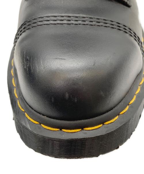 Dr.Martens（ドクターマーチン）Dr.Martens (ドクターマーチン) 10EYE TOE CAP BOOT STEEL TOE ブラック サイズ:25の古着・服飾アイテム