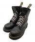 Dr.Martens（ドクターマーチン）の古着「10EYE TOE CAP BOOT STEEL TOE」｜ブラック