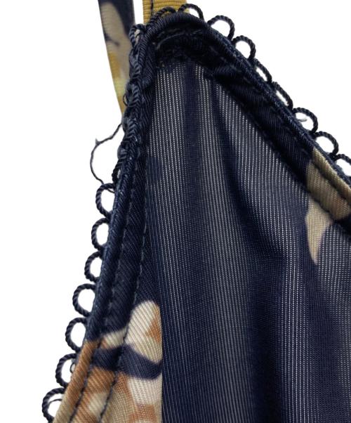 ZIMMERMANN（ジマーマン）ZIMMERMANN (ジマーマン) シルクフラワープリントワンピース ネイビーの古着・服飾アイテム