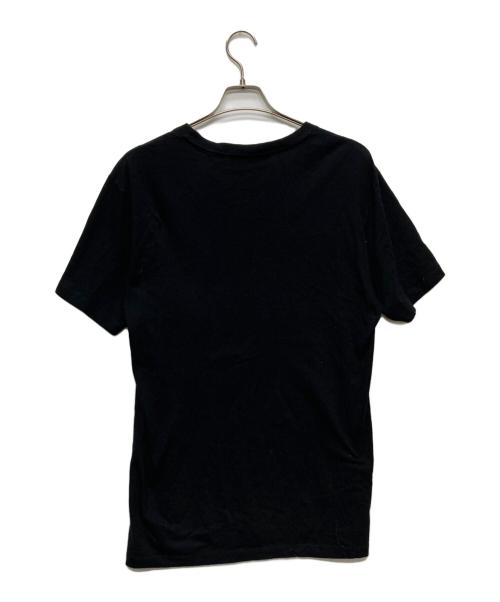 GUCCI（グッチ）GUCCI (グッチ) レオパード ヴィンテージロゴ プリント エンブロイダリーTEE/493117 X9X96 ブラック サイズ:Ｍの古着・服飾アイテム