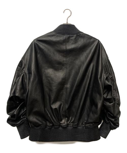 NotE（ノート）NotE (ノート) Ballon Bomber Jacket/2A-010 ブラック サイズ:46の古着・服飾アイテム