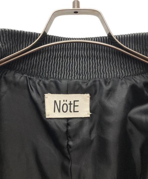 NotE（ノート）NotE (ノート) Ballon Bomber Jacket/2A-010 ブラック サイズ:46の古着・服飾アイテム