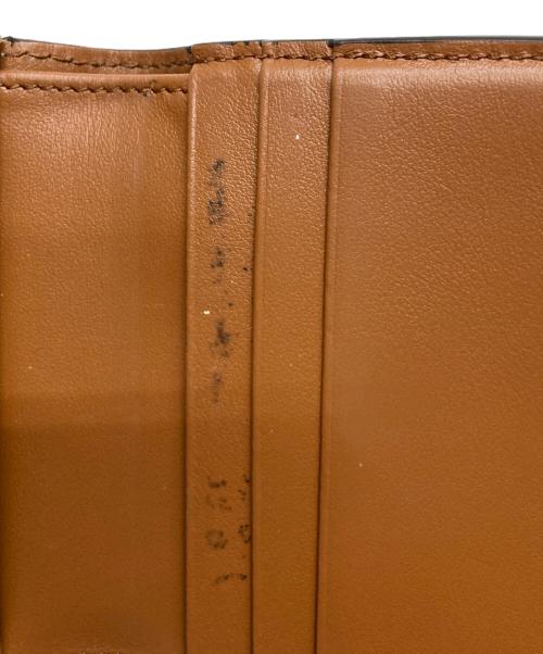 CELINE（セリーヌ）CELINE (セリーヌ) スモールフラップウォレット/トリオンフ/10D783BZG.04LU ブラウンの古着・服飾アイテム