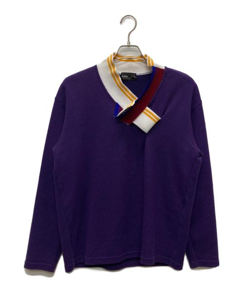 KOLOR（カラー）KOLOR (カラー) ビック鹿の子プルオーバー/23SCM-T02201 パープル サイズ:２の古着・服飾アイテム
