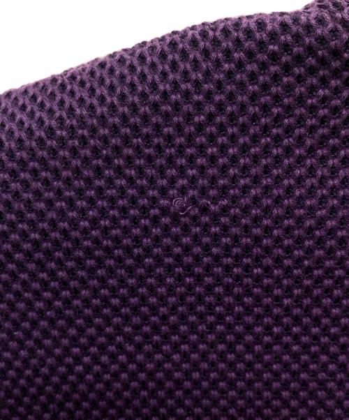 KOLOR（カラー）KOLOR (カラー) ビック鹿の子プルオーバー/23SCM-T02201 パープル サイズ:２の古着・服飾アイテム