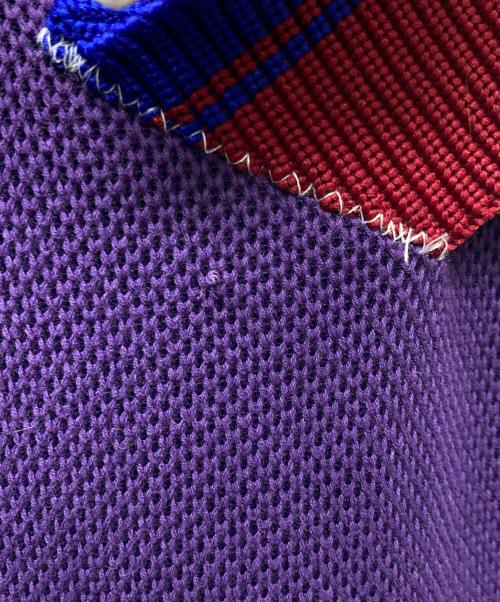 KOLOR（カラー）KOLOR (カラー) ビック鹿の子プルオーバー/23SCM-T02201 パープル サイズ:２の古着・服飾アイテム