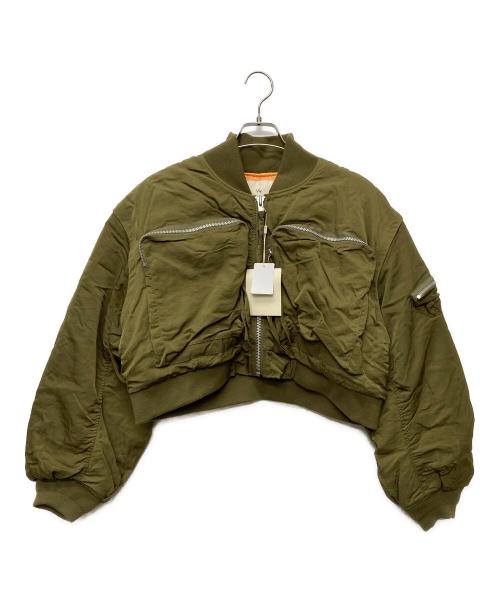 Sea Room lynn（シールームリン）Sea Room lynn (シールームリン) 2POKETショートMA-1 グリーン サイズ:FREE 未使用品の古着・服飾アイテム