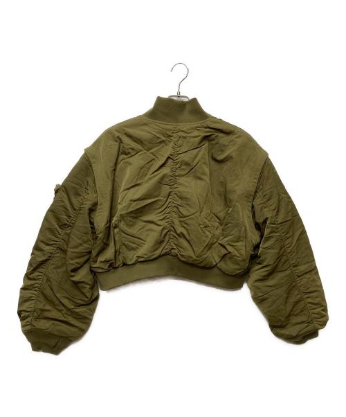 Sea Room lynn（シールームリン）Sea Room lynn (シールームリン) 2POKETショートMA-1 グリーン サイズ:FREE 未使用品の古着・服飾アイテム