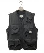 Carhartt WIPカーハート ワークインプログレス）の古着「ELMWOOD VEST/I026023.89.00.03」｜ブラック