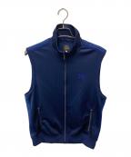 Needlesニードルズ）の古着「No Sleeve Track Jacket/OT1542」｜ブルー