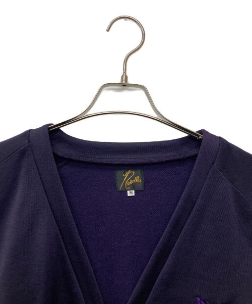 Needles（ニードルズ）Needles (ニードルズ) V Neck Cardigan/OT246 パープル サイズ:Mの古着・服飾アイテム
