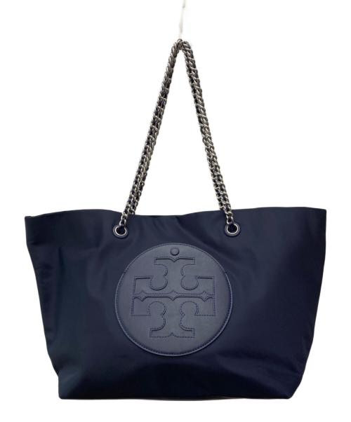 TORY BURCH（トリーバーチ）TORY BURCH (トリーバーチ) エラチェーントートバッグ/152313 ネイビーの古着・服飾アイテム