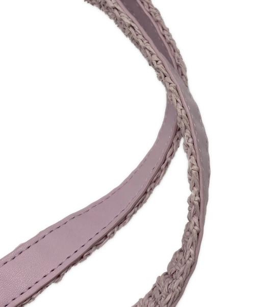 TORY BURCH（トリーバーチ）TORY BURCH (トリーバーチ) エラハンドクロシェミニトートバッグ/160477 パープルの古着・服飾アイテム