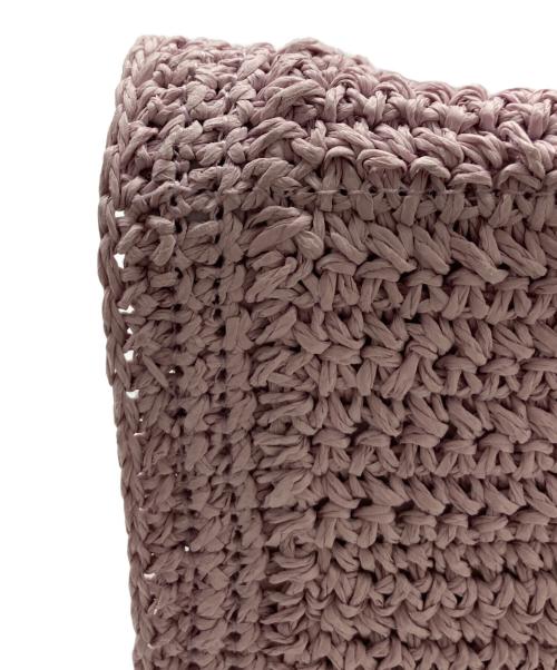 TORY BURCH（トリーバーチ）TORY BURCH (トリーバーチ) エラハンドクロシェミニトートバッグ/160477 パープルの古着・服飾アイテム