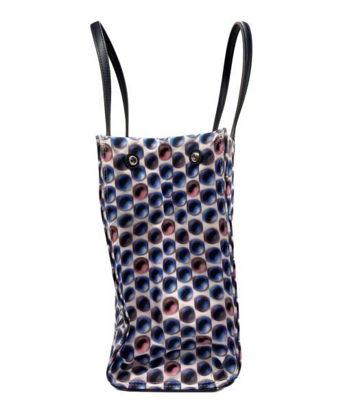 TORY BURCH（トリーバーチ）TORY BURCH (トリーバーチ) エラプリントスモールバッグ ブルーの古着・服飾アイテム