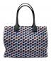 TORY BURCH (トリーバーチ) エラプリントスモールバッグ ブルー：12000円
