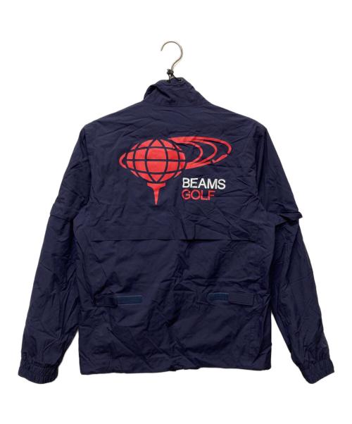 BEAMS GOLF（ビームスゴルフ）BEAMS GOLF (ビームスゴルフ) PURPLE LABEL / サイトス（R）コンバーチブル レインブルゾン/84-19-0003-016 ネイビー サイズ:Mの古着・服飾アイテム