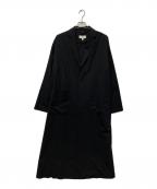 HYKEハイク）の古着「STRETCH TROPICAL SHOP COAT/211-17284」｜ブラック