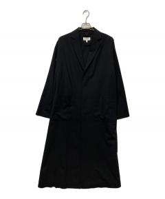 中古・古着通販】HYKE (ハイク) ボアロングコート ブラック サイズ