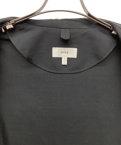 HYKE（ハイク）HYKE (ハイク) STRETCH TROPICAL SHOP COAT/211-17284 ブラック サイズ:4の古着・服飾アイテム