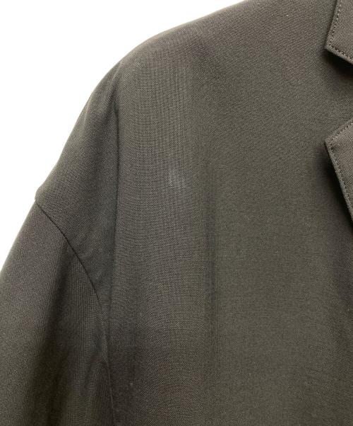 HYKE（ハイク）HYKE (ハイク) STRETCH TROPICAL SHOP COAT/211-17284 ブラック サイズ:4の古着・服飾アイテム