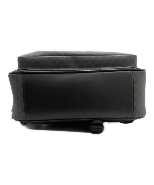 EMPORIO ARMANI（エンポリオ アルマーニ）EMPORIO ARMANI (エンポリオアルマーニ) ナイロンレザー切替リュック ブラックの古着・服飾アイテム