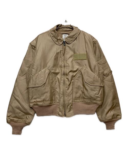 U.S.AIR FORCE（ユーエスエアフォース）U.S.AIR FORCE (ユーエスエアフォース) CWU-45/P フライトジャケット ベージュ サイズ:X-LARGEの古着・服飾アイテム