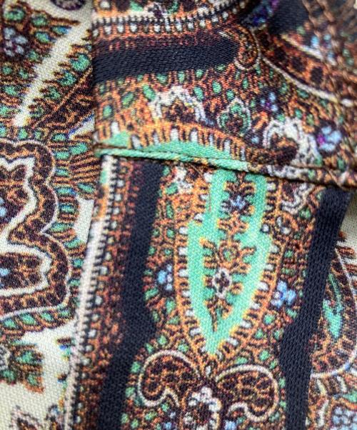 PAUL SMITH（ポールスミス）PAUL SMITH (ポールスミス) ペイズリーロングワンピース/KKPPIA0900 グリーン サイズ:Ｍの古着・服飾アイテム