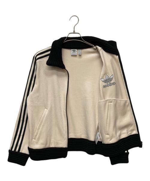 adidas（アディダス）adidas (アディダス) プレミアム ベッケンバウアー リュクス トラックトップ/IY2910 ベージュ サイズ:J 2XLの古着・服飾アイテム