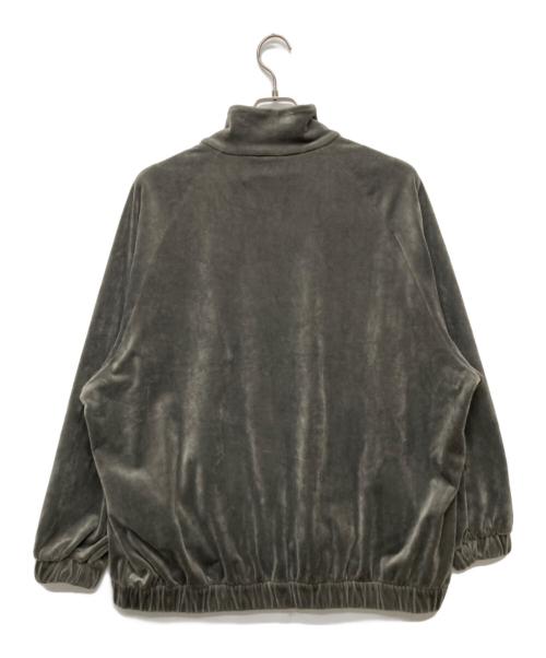 adidas（アディダス）adidas (アディダス) ベルベット オーバーサイズ トラックトップ/IT9403 グレー サイズ:J XLの古着・服飾アイテム