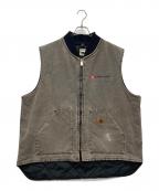 CarHarttカーハート）の古着「ダックベスト/V02CHT」｜ブラウン