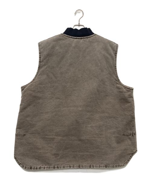 CarHartt（カーハート）CarHartt (カーハート) ダックベスト/V02CHT ブラウン サイズ:XXLの古着・服飾アイテム