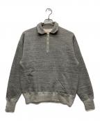 WAREHOUSE×BEAMS PLUSウエアハウス×ビームスプラス）の古着「Half Zip Sweat」｜グレー
