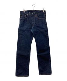RRL（ダブルアールエル）の古着「STRAIGHT LEG DENIM PANTS JAPAN WOVEN SELVEDGE DENIM」｜インディゴ