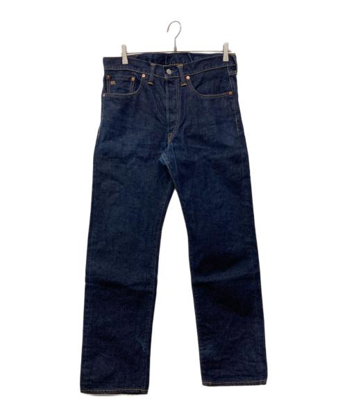 RRL（ダブルアールエル）RRL (ダブルアールエル) STRAIGHT LEG DENIM PANTS JAPAN WOVEN SELVEDGE DENIM インディゴ サイズ:32の古着・服飾アイテム