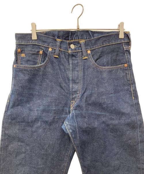 RRL（ダブルアールエル）RRL (ダブルアールエル) STRAIGHT LEG DENIM PANTS JAPAN WOVEN SELVEDGE DENIM インディゴ サイズ:32の古着・服飾アイテム