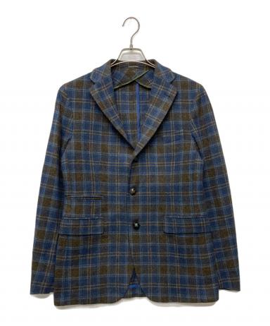 中古・古着通販】TAGLIATORE (タリアトーレ) チェックウールテーラード