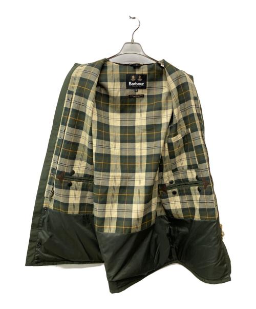 Barbour（バブアー）Barbour (バブアー) BORDER 2レイヤーコート オリーブ サイズ:36の古着・服飾アイテム