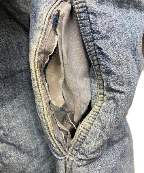 Maison Margiela（メゾンマルジェラ）Maison Margiela (メゾンマルジェラ) オーバーサイズ パデッドデニムシャツ ブルー サイズ:39の古着・服飾アイテム